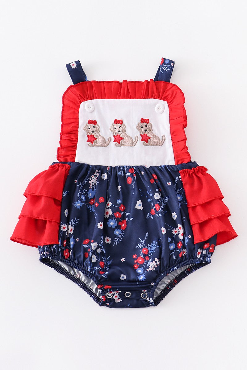 RED WHITE BLUE BABY BUBBLE