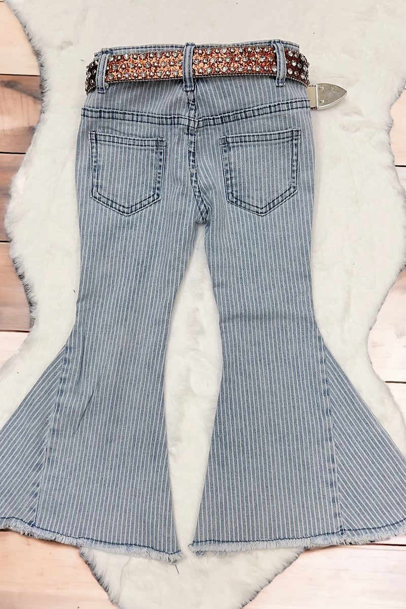 Kids Striped Bell Bottoms baby to girls 8/10