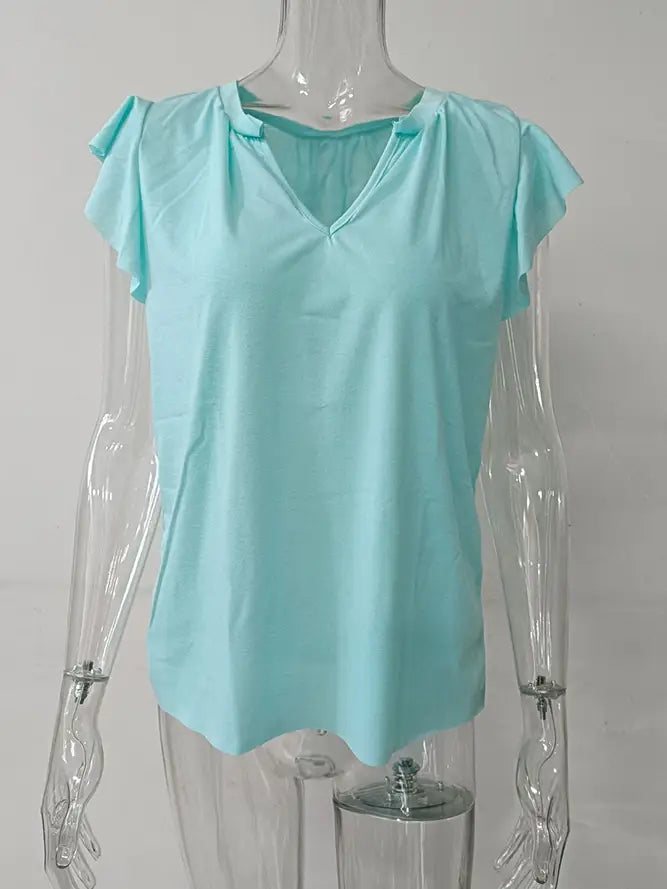 Simple V Neck Tee