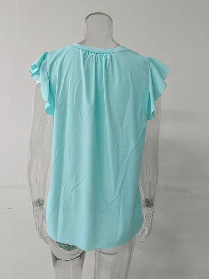 Simple V Neck Tee
