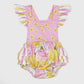 Pink Lemonade Baby Summer Romper