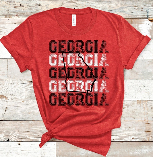 Georgia Stacked Tee