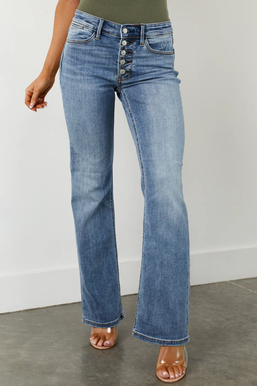 Judy Blue Mid Rise Boot Cut