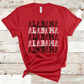 Alabama Stacked Tee